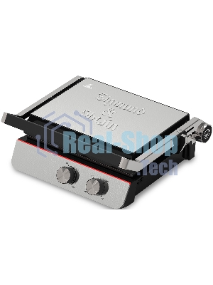 Гриль электрический Zigmund & Shtain ZEG-926 черный/серебристый, 2000 Вт