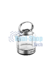 Чайник электрический Redmond KG221 1.5 л, 2200 Вт, стекло/сталь