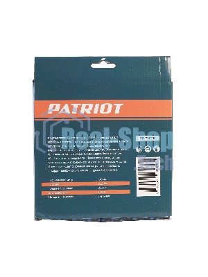 Щетка круглая витая (180х22.2 мм) EDGE by PATRIOT 813010013