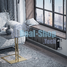 Радиатор биметаллический Royal Thermo PianoForte 200 черный- 14 секц.