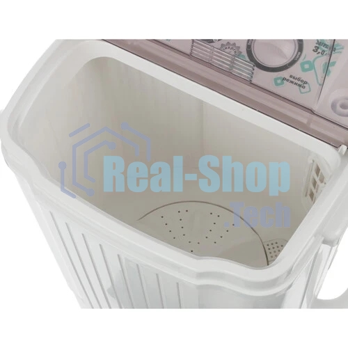 Стиральная машина Славда WS-30T/ЕТ белая, загрузка вертикальная 3кг, класс: C