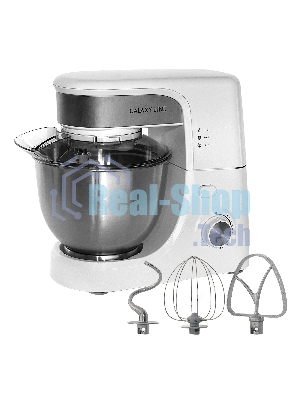 Миксер Galaxy Line GL 2231, белый, планетарный, 700 Вт, 12 скоростей