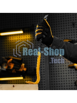 Лом-гвоздодер Denzel 450 мм, шестигранный 16 мм, окрашенный, сталь 65