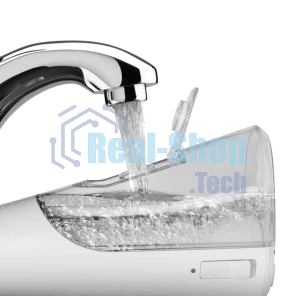 Ирригатор Waterpik WF-21 белый, от аккумулятора, 210 мл, 2 режима