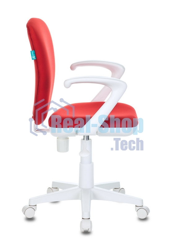 Кресло детское Бюрократ KD-W10AXSN/26-22 красный 26-22 (пластик белый)
