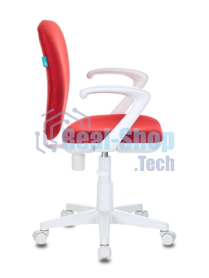 Кресло Бюрократ KD-W10AXSN/26-22 красный, ткань, 120 кг