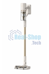 Пылесос вертикальный Dreame U20 бежевый, питание от аккумулятора, 120 Вт, уборка сухая, пылесборник 0.5 л, работа от АКБ max 60 мин