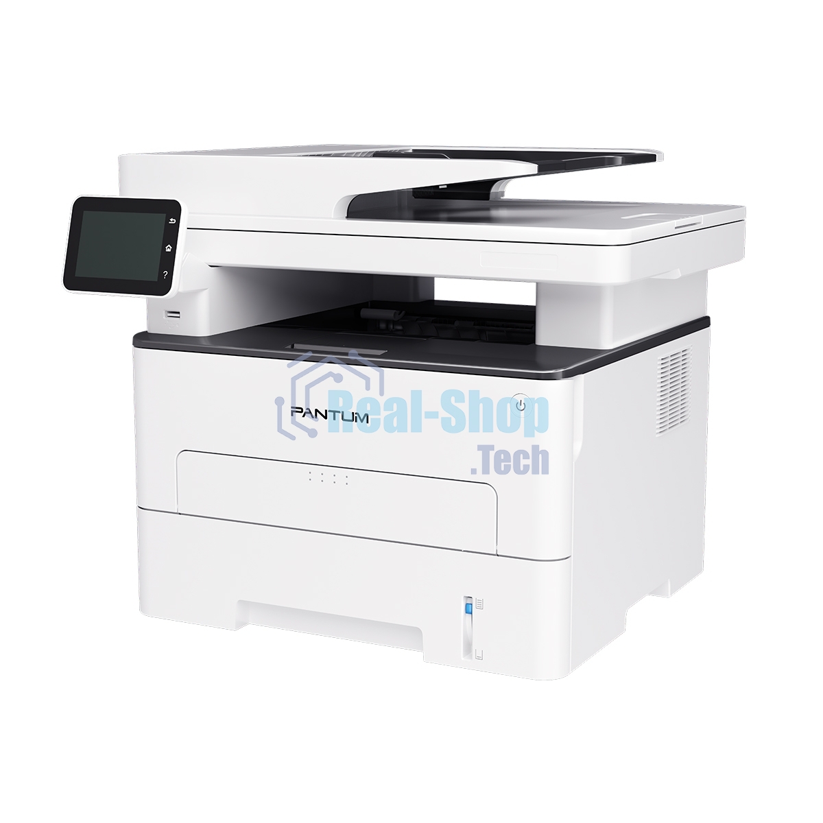 МФУ лазерное монохромное Pantum BM5106FDN, P/C/S/F, Mono laser, A4, 40 ppm (max 100000 p/mon), 1.2 GHz, 1200x1200 dpi, 512 MB RAM, Duplex, DADF50, paper tray 250 pages, USB, LAN,touch screen, start. cartridge 6000 pages