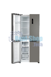 Холодильник Бирюса CD 405 I нержавеющая сталь двухкамерный 289/130л морозилка снизу Side by Side