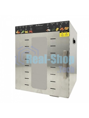 Сушилка для овощей и фруктов Pullman PL-1110, 10 уровней, 21 поддонов, 800 Вт