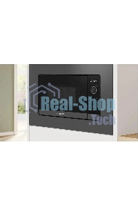 Микроволновая печь встраиваемая Bosch BEL623MD3 серый/черный, 20 л, 800 Вт, переключатели - поворотный механизм/сенсор