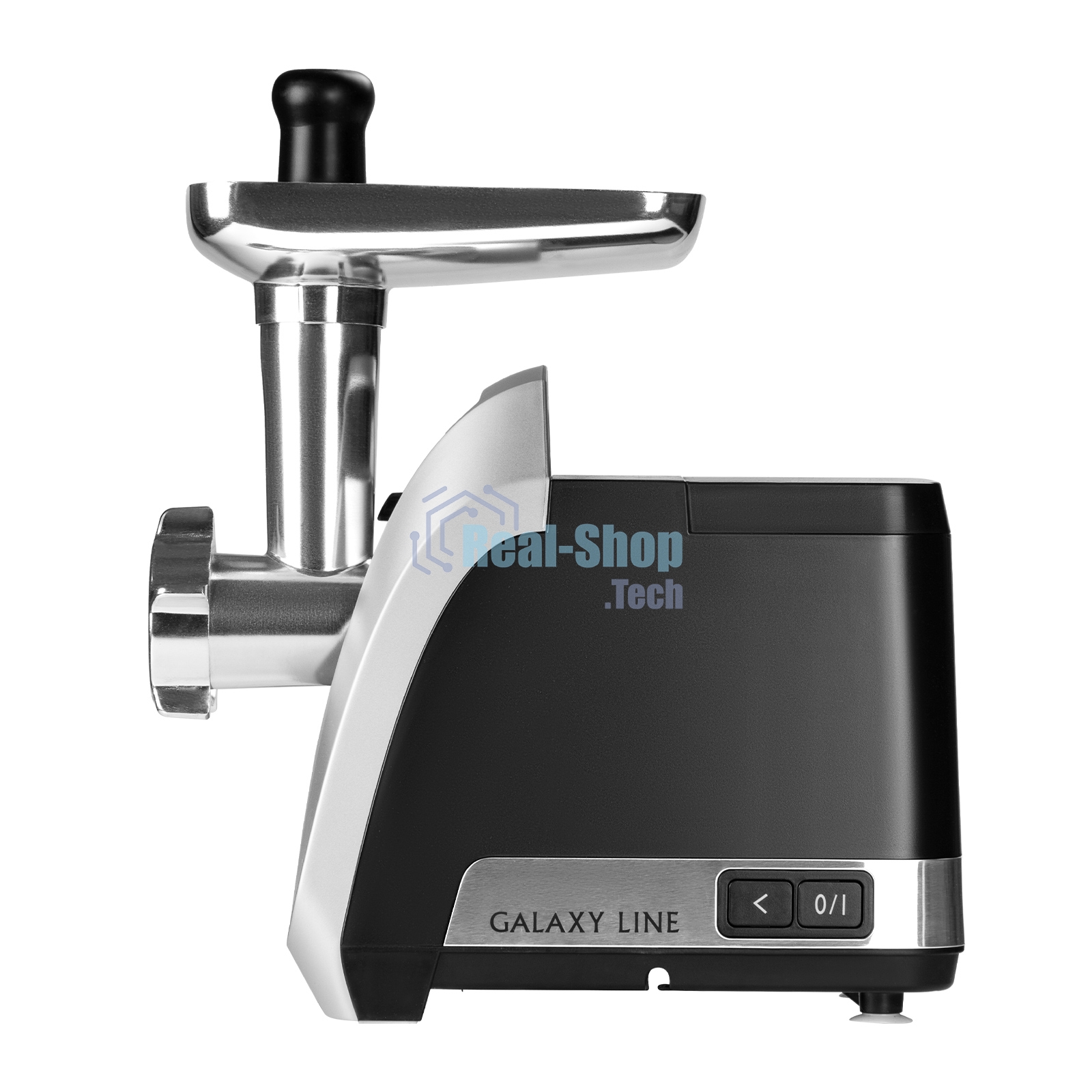 Мясорубка электрическая GALAXY LINE GL 2423 черная, 2200 Вт, 2,6 кг/мин, функция 