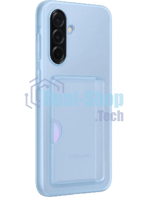 Чехол (клип-кейс) для Samsung Galaxy A36 Card Slot Case A36 голубой (EF-OA366TLEGRU)