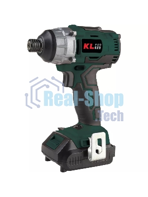 Профессиональный винтоверт ударный бесщеточный аккумуляторный KLPRO KLDV18B-20 (18 В/2,0 А·ч)