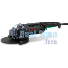 Угловая шлифовальная машина DWT WSP22-230 TSQ /2200 Вт/до 6500 об.в мин/230 мм/плавный пуск/морозостойкий кабель/черный (WSP22-230 TSQ)