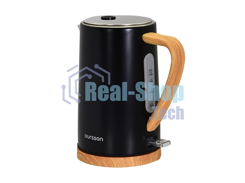 Чайник электрический OURSSON KE1754MD/BL черный
