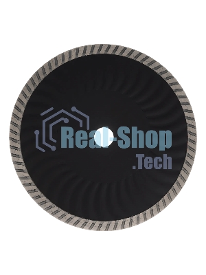 Диск алмазный отрезной Denzel ф230 х 22,2 мм, турбо, сухое резание, HWD92