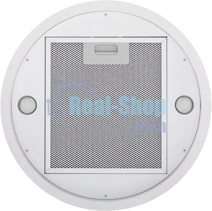 Вытяжка островная Maunfeld Lee Isla 39 белый, 38 см, 1000 куб. м/ч, 52 дБ