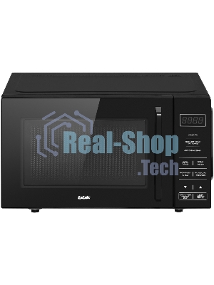 Микроволновая печь BBK 20MWS-750S/B черный, 20 л, 700 Вт, переключатели - сенсор