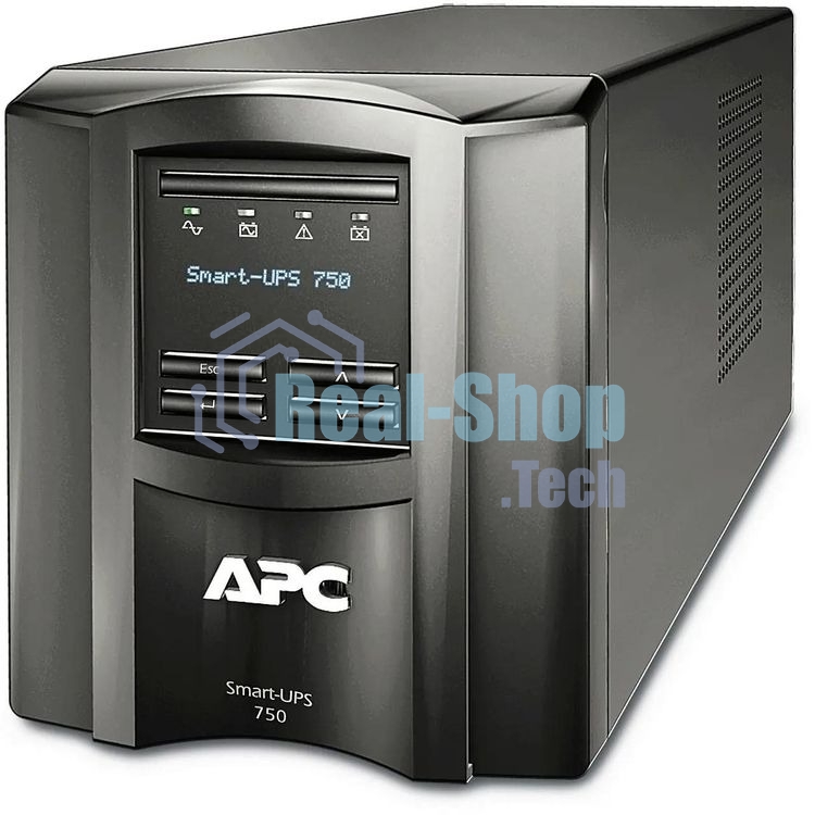 Источник бесперебойного питания APC Smart-UPS SMT750IC/750 ВА/500 Вт/6xIEC 320 C13 (компьютерный)