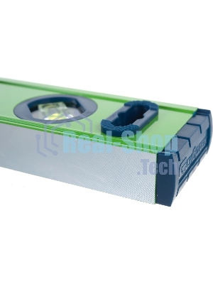 Уровень Сибртех алюминиевый УСМ-0,5-600, фрезерованный, 3 глазка, магнитный, рукоятки, 600 мм