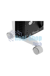 Конвектор гибридный Denzel HybridX-2000 белый, 2000 Вт, 30 м2, термостат, дисплей