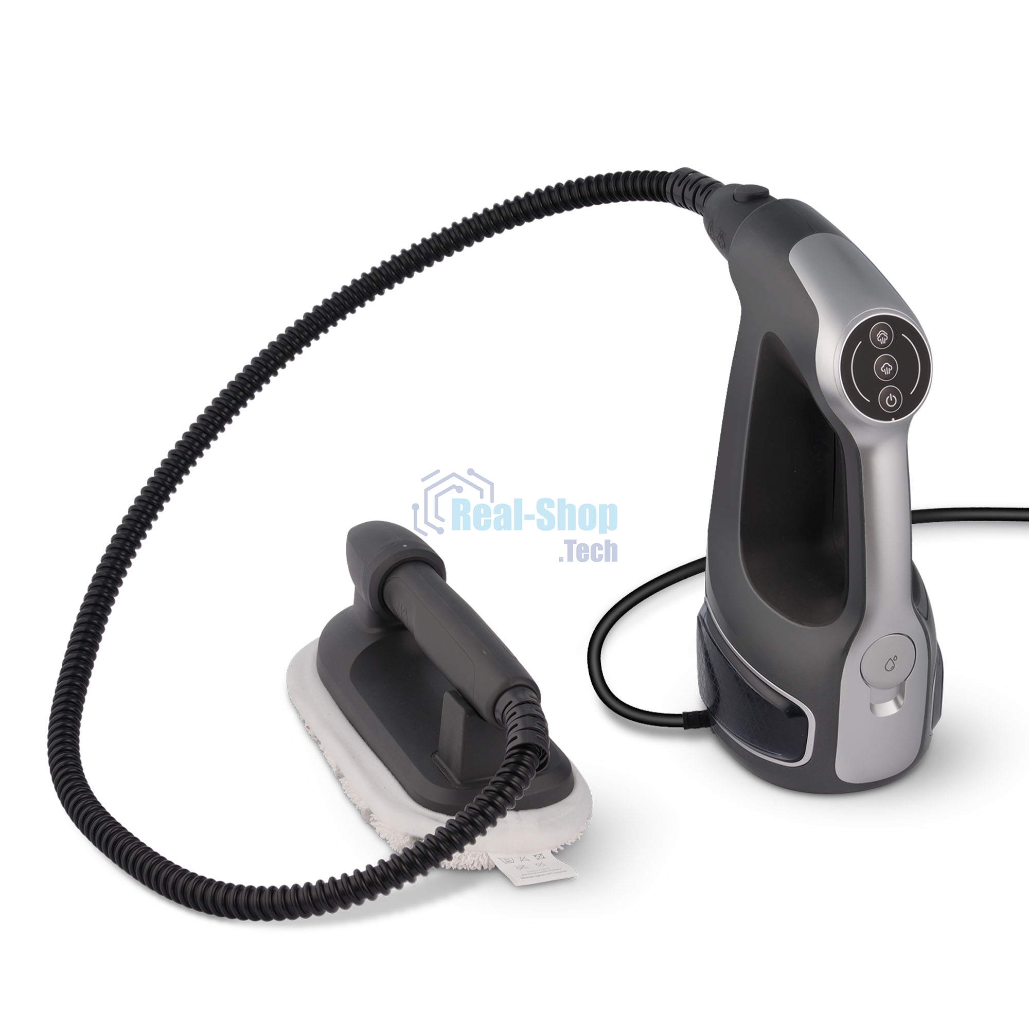 Швабра паровая Coolfort CF-3101 1550Вт серый