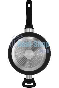 Сотейник Rondell Infinity RDA-574, 24 см, с крышкой, черный