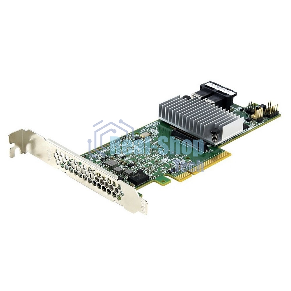 RAID-контроллер Broadcom 9361-8i(2G) SGL (LSI00462/05-25420-08А) PCIe 3.0 x8 LP, SAS/SATA 12G, RAID 0,1,5,6,10,50,60, 8port (2*int SFF8643), Cache 2Gb, 3108ROC, RTL 5