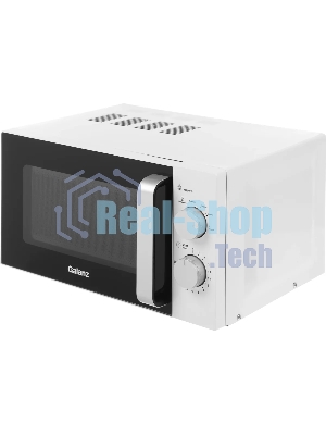 Микроволновая печь Galanz MOS-2401FMW белый, 20 л, 800 Вт, поворотный механизм