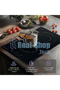 Электрическая варочная панель Zigmund & Shtain CN 42.3 B Hi-Light, независимая, черный