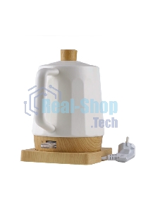 Чайник электрический Centek CT-0067 белый, 1.5 л, 1600 Вт