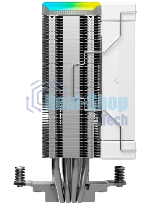Устройство охлаждения(кулер) Deepcool AK400 Digital SE Wh ARGb Soc-AM5/AM4/1200/1700/1851 белый 4-pin 19-28dB Al+Cu LCD 220W 812gr Ret (R-AK400-WHADMN-GJD)