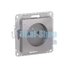 Механизм розетки 1-м СП AtlasDesign без заземл. 16А алюм. SchE ATN000341