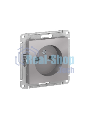 Механизм розетки 1-м СП AtlasDesign без заземл. 16А алюм. SchE ATN000341