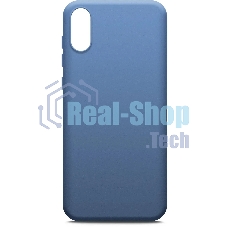 Чехол (клип-кейс) BoraSCO для Xiaomi Redmi 9A синий (39189)