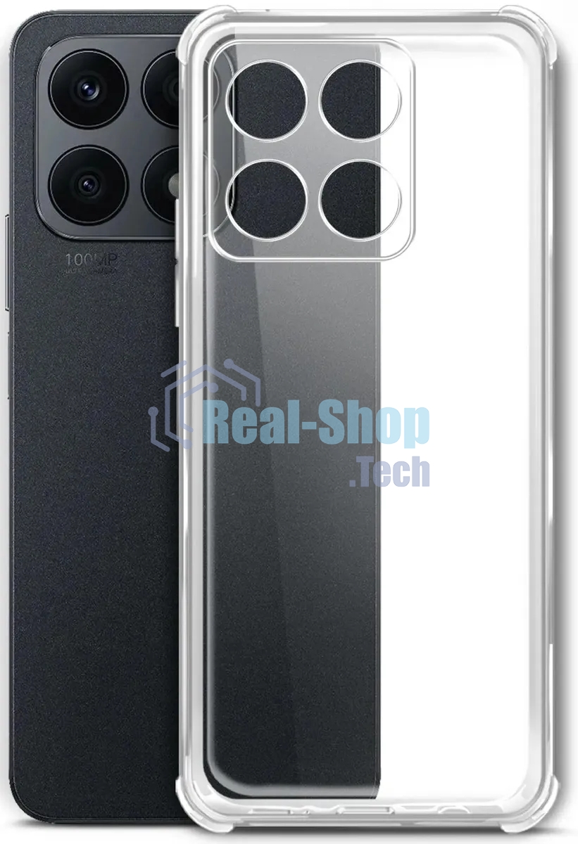Чехол (клип-кейс) BoraSCO для Honor X6a 72472 прозрачный