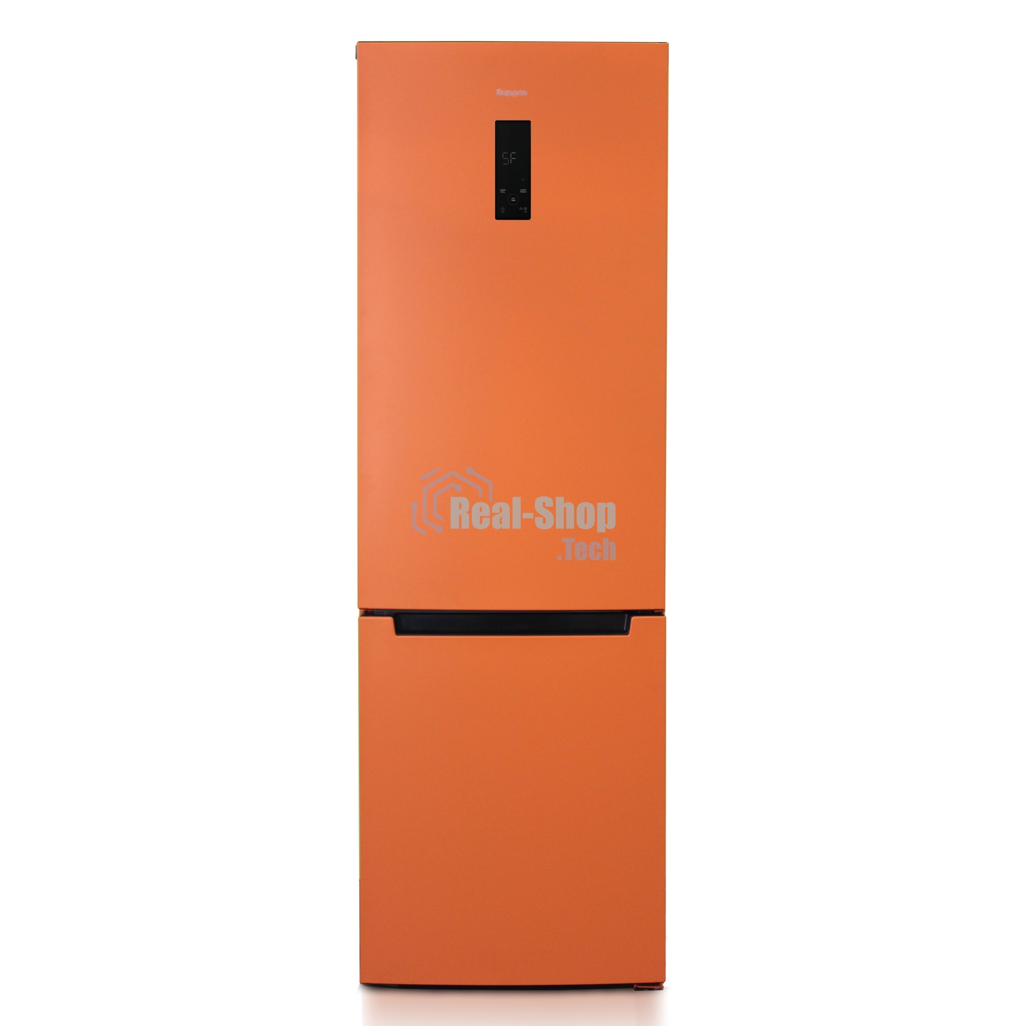 Холодильник Бирюса Б-T960NF оранжевый двухкамерный 240/100 л морозилка снизу, No Frost