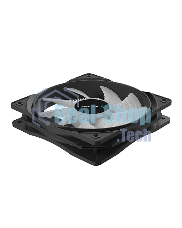 Вентилятор для корпуса DEEPCOOL RF120B черный, 120 мм, 1300 об/мин, 21.9 дБ, 3 pin
