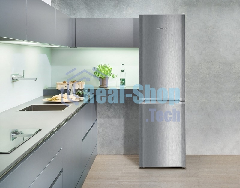 Холодильник Liebherr CUELE 3331-26 001 серебристый двухкамерный 212/84л морозилка снизу