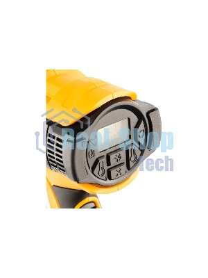 Фен технический Denzel HG-2000E, 2000 Вт, 2 режима, LCD дисплей