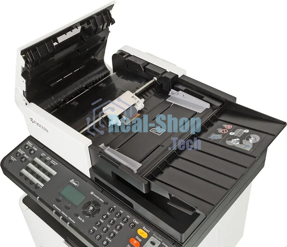 МФУ лазерное Kyocera Ecosys M2135dn (1102S03NL0), A4, ч/б, печ. до 35 стр/мин., скан. до 40 стр/мин (ч/б) 16 стр/мин. (цвет), 1200 x 1200 dpi (печать) 600x600dpi (скан.), USB, RJ-45