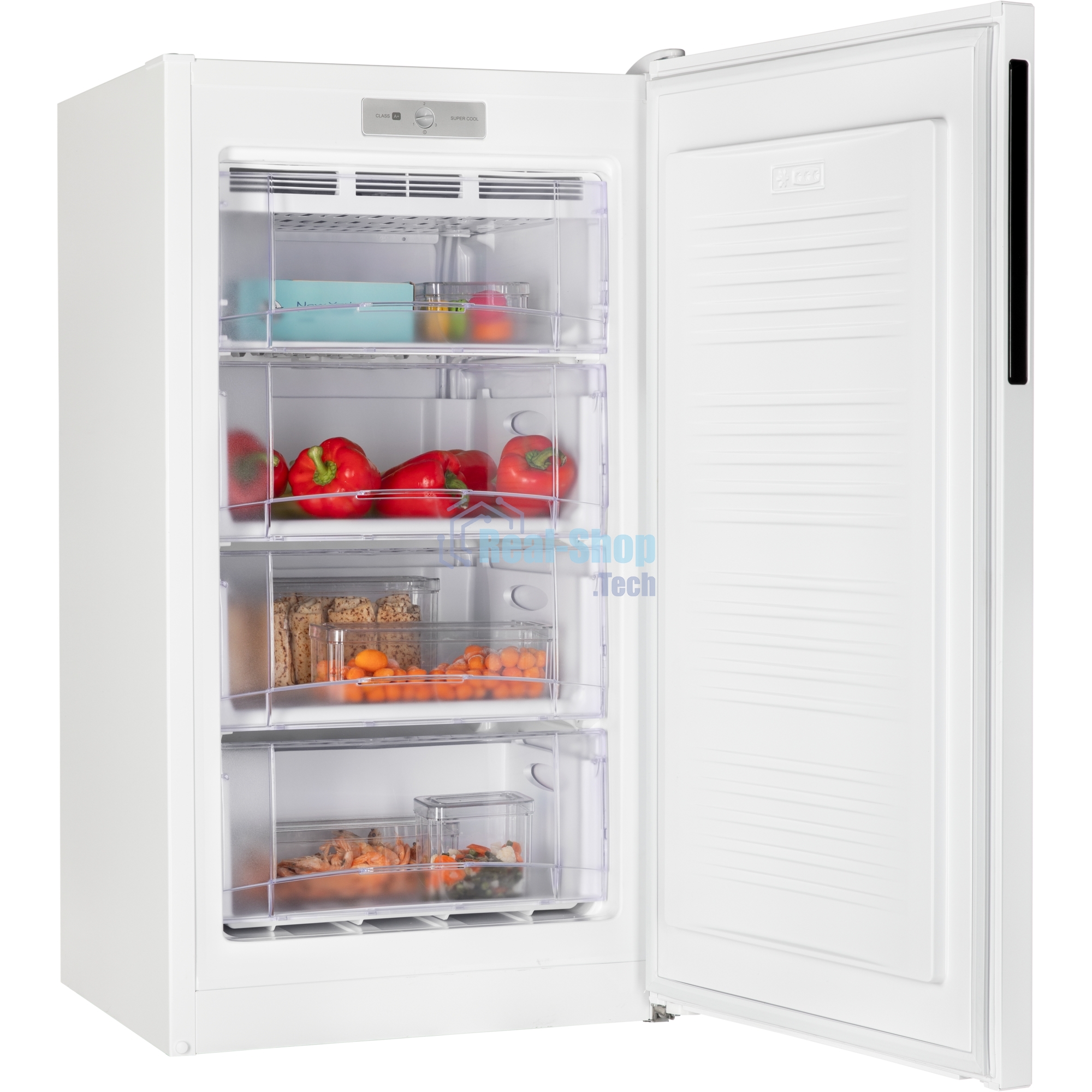 Морозилка Nordfrost DF 261 WAP, белый, 139л, 3 ящика