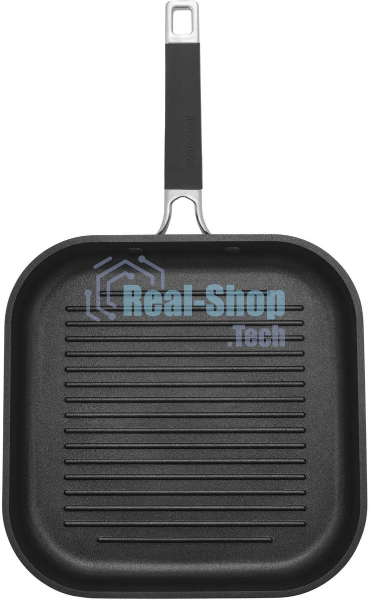 Сковорода-гриль Rondell Stolz RDA-1769, 26 см, без крышки, серый