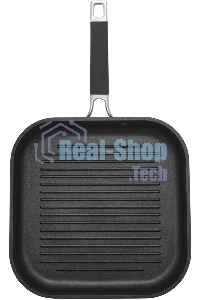 Сковорода-гриль Rondell Stolz RDA-1769, 26 см, без крышки, серый