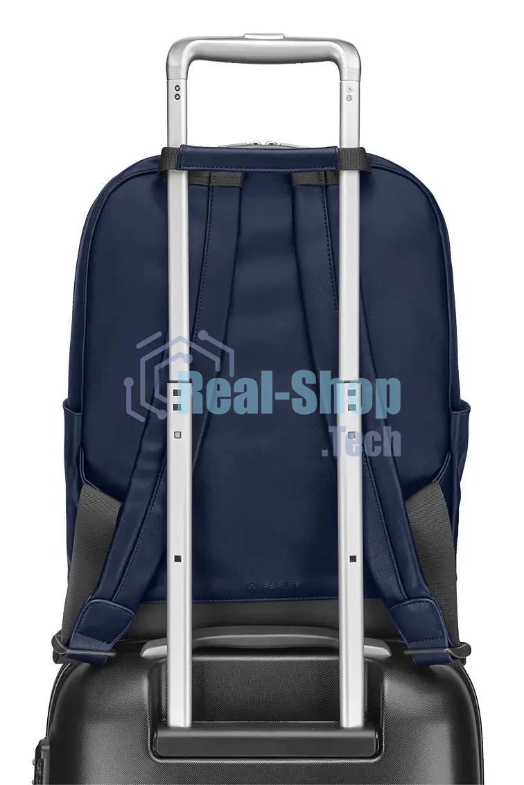 Рюкзак для ноутбука Moleskine CLASSIC (ET86UBKB20) 32x42x11 см эко-кожа синий сапфир