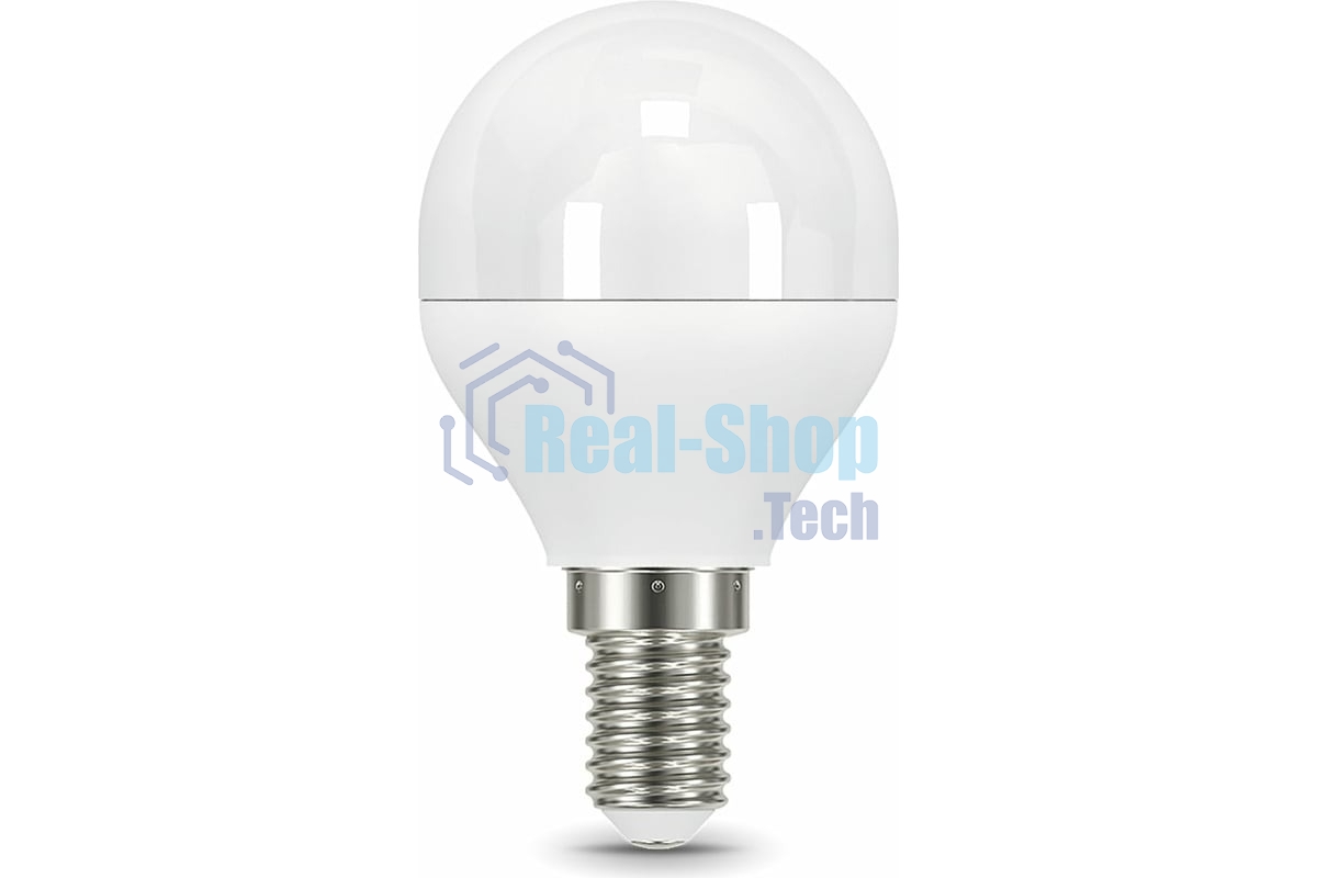 Лампа светодиодная Шар Gauss 7W 590lm 6500К E14 диммируемая LED