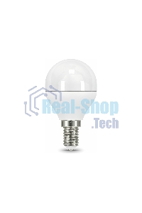 Лампа светодиодная Шар Gauss 7W 590lm 6500К E14 диммируемая LED