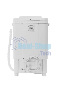 Стиральная машина Славда WS-30T/ЕТ белая, загрузка вертикальная 3кг, класс: C