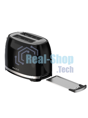 Тостер Maxvi KT821P черный